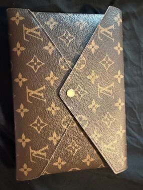 Louis Vuitton Monogram Envelope Clutch set. This is a set of 2.  COA included.